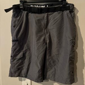 Denali Grey Men’s Shorts Sz 36 with Belt